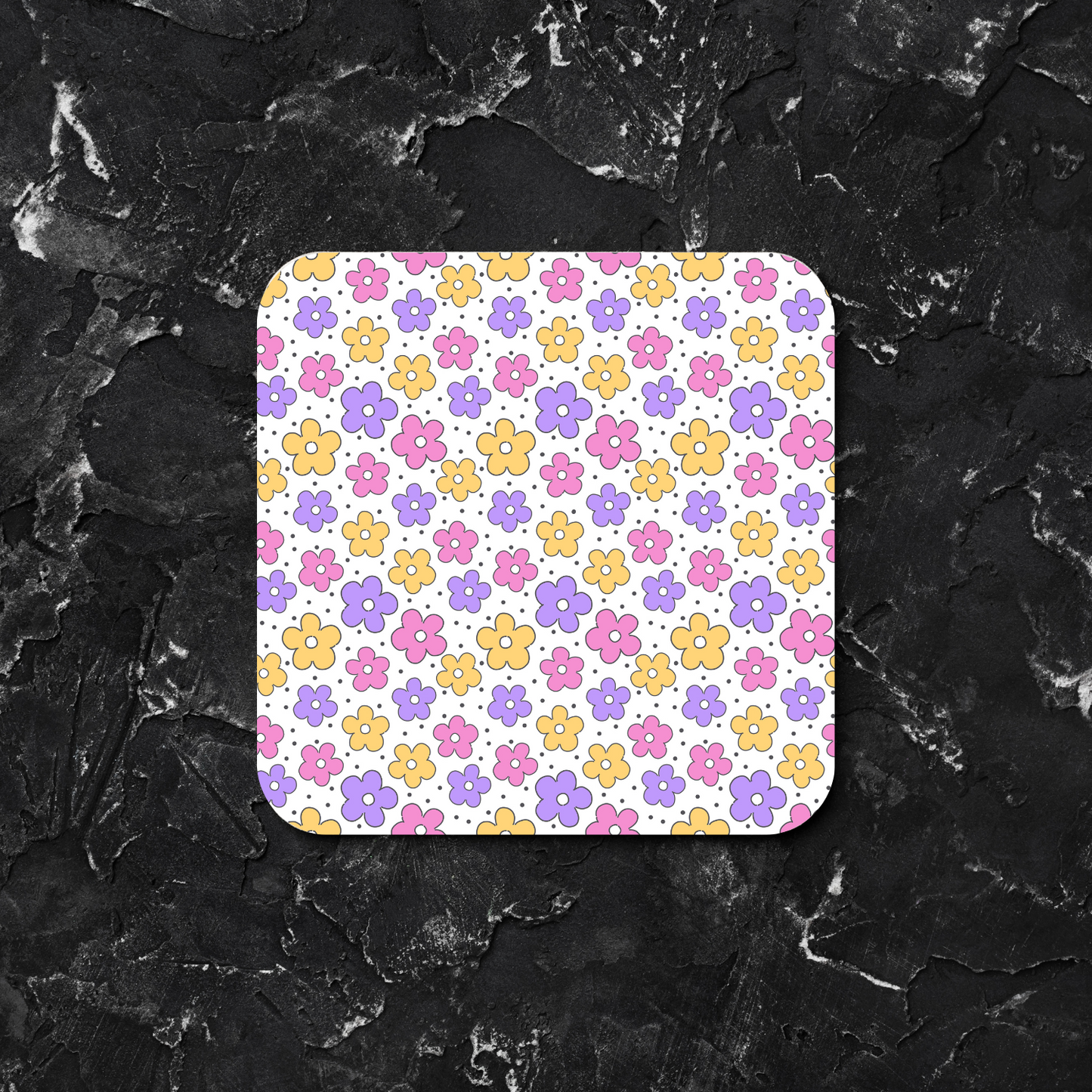 ✨ Cute Drink Coasters – Round & Square | Multiple Designs Available