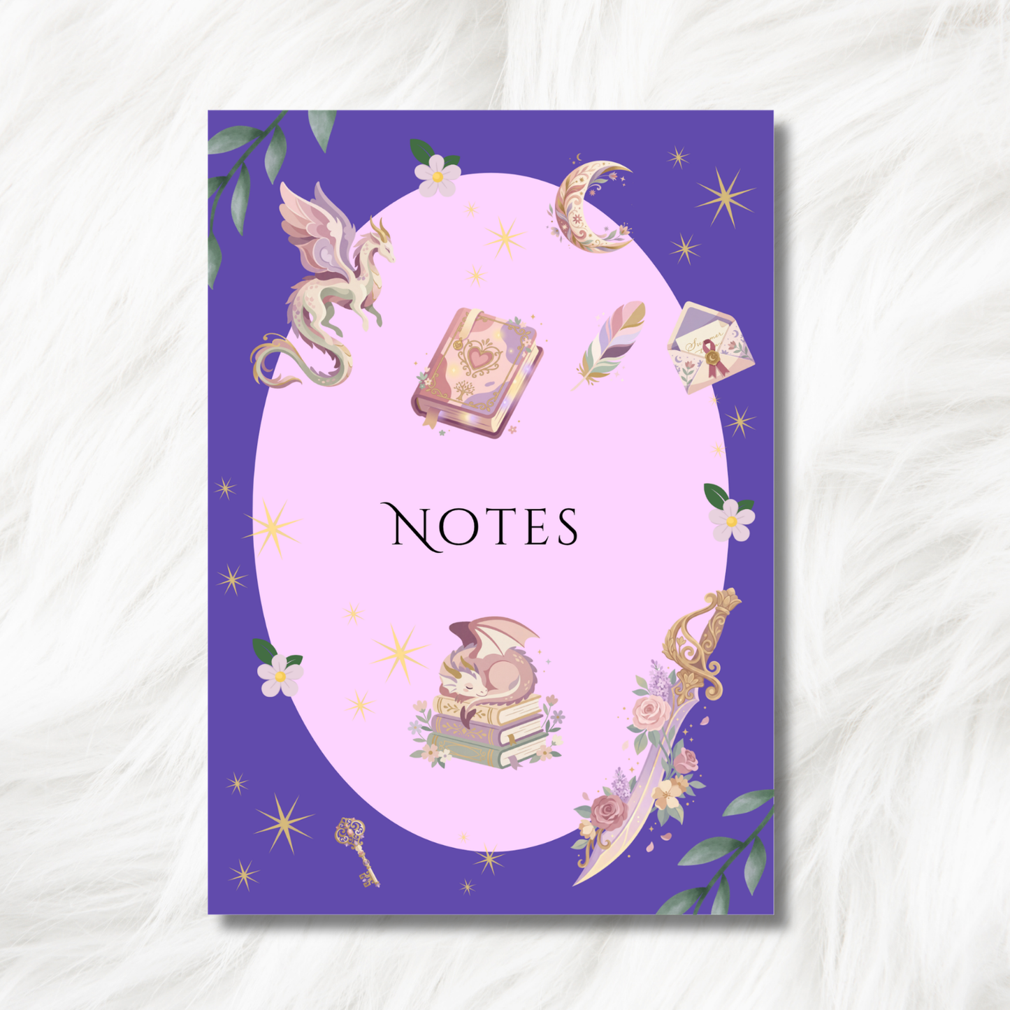 Fantasy A5 Notebook