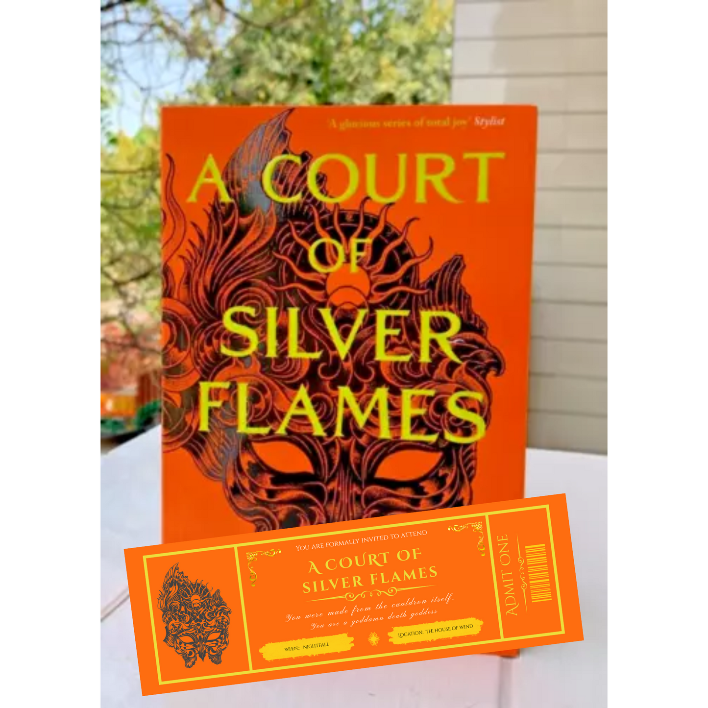 ACOTAR Inspired Colour Co-ordinating Bookmark Set