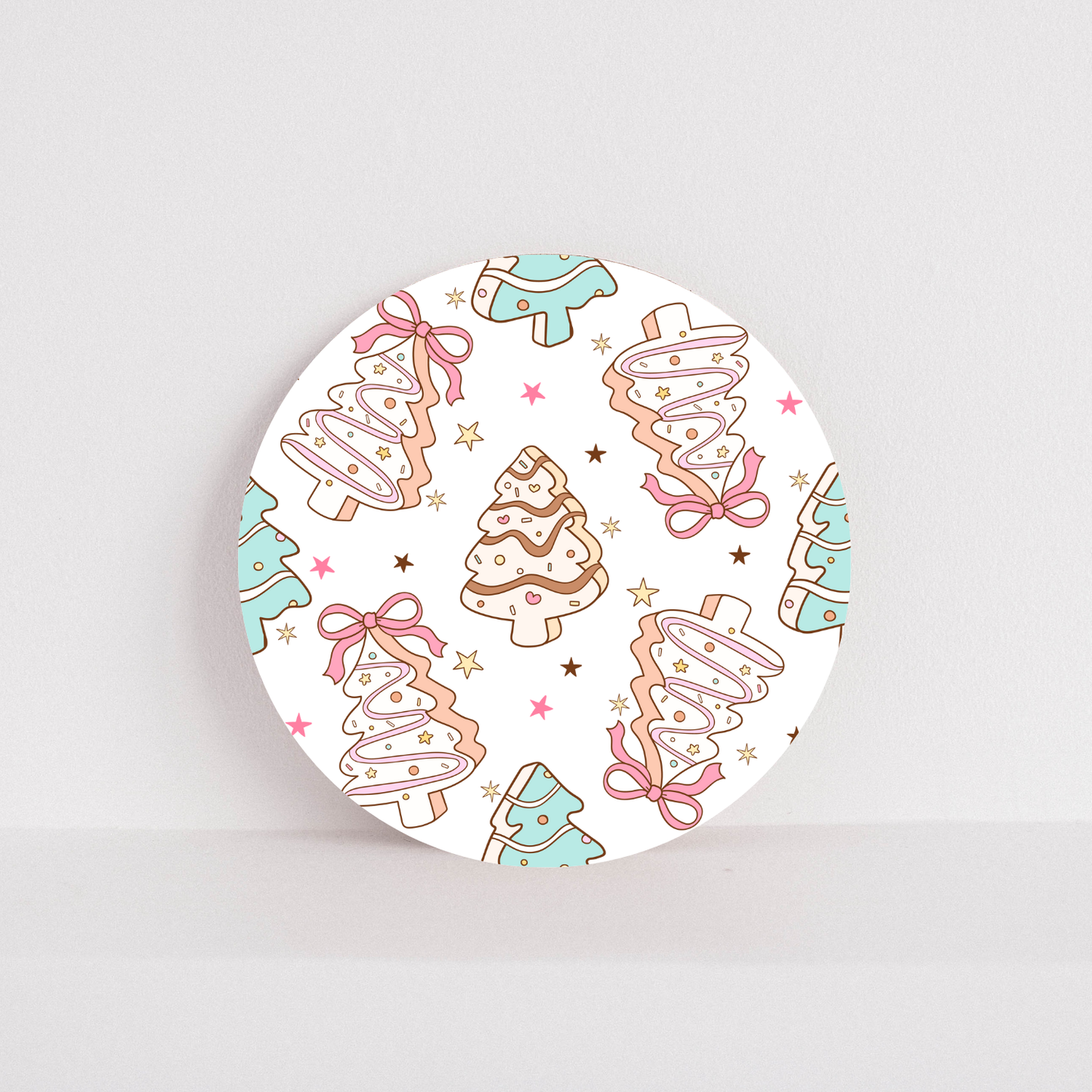 ✨ Cute Drink Coasters – Round & Square | Multiple Designs Available