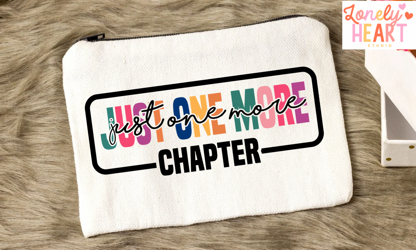 Bookish pouches - Perfect for bookmarks and stickers