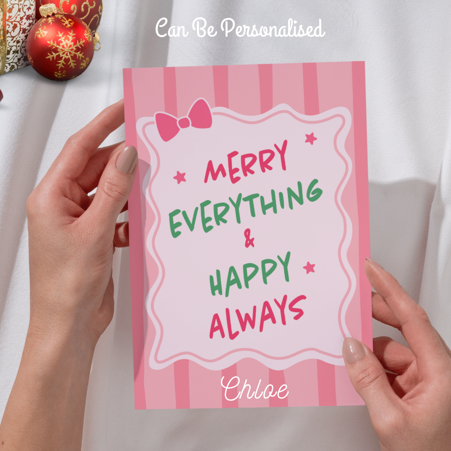 Personalised Christmas Cards: 8 Quirky, Bold Festive Designs to choose from
