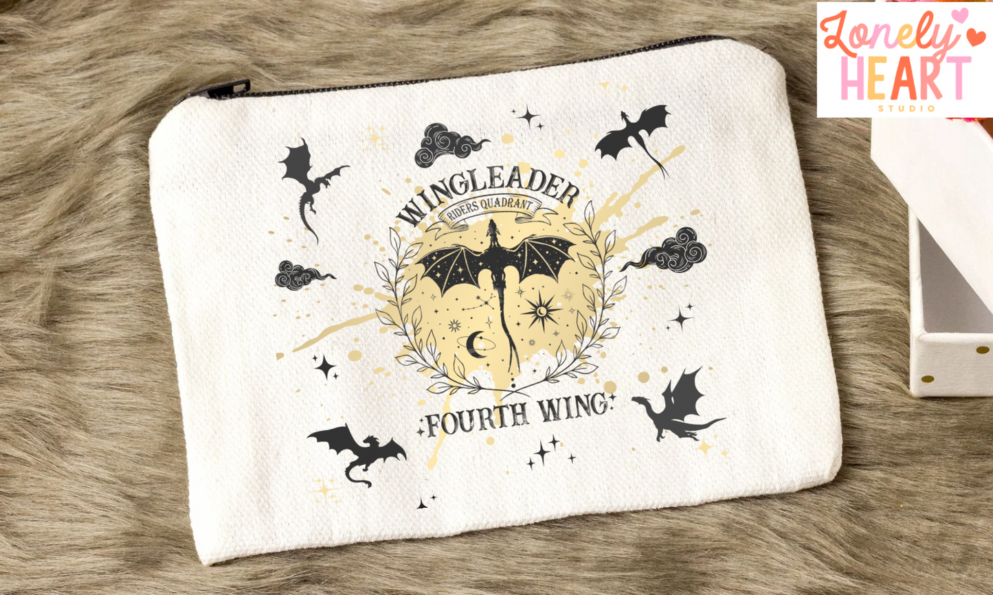 Bookish pouches - Perfect for bookmarks and stickers