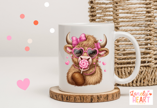 Sassy Highland Cow Mug