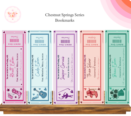 Chestnut Springs Bookmarks - Elsie Silver Collect all 5