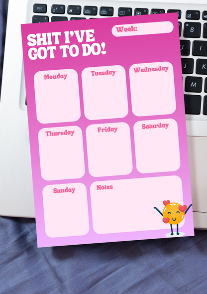 Sh*t I've got to do - A5 50 Page Notepad