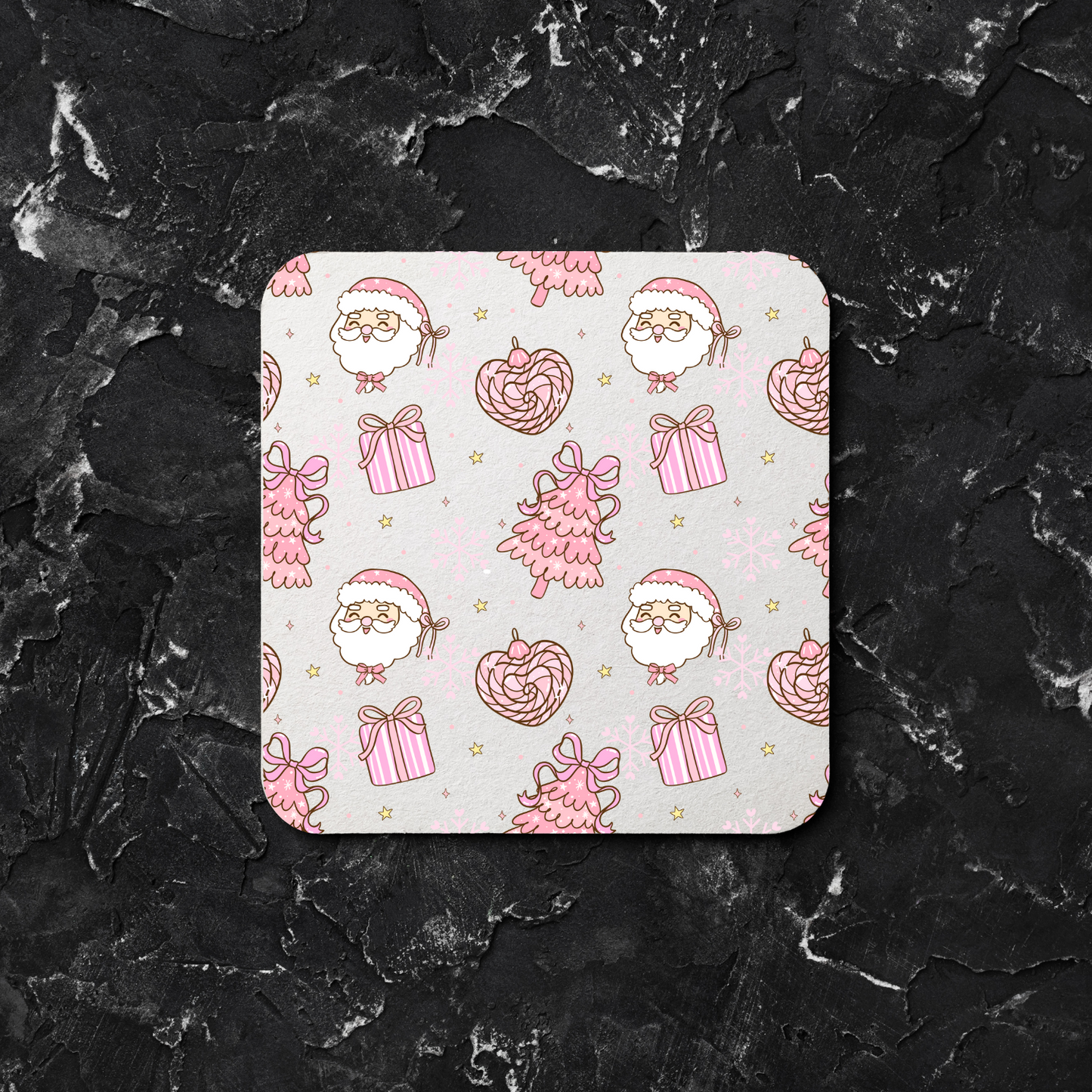 ✨ Cute Drink Coasters – Round & Square | Multiple Designs Available