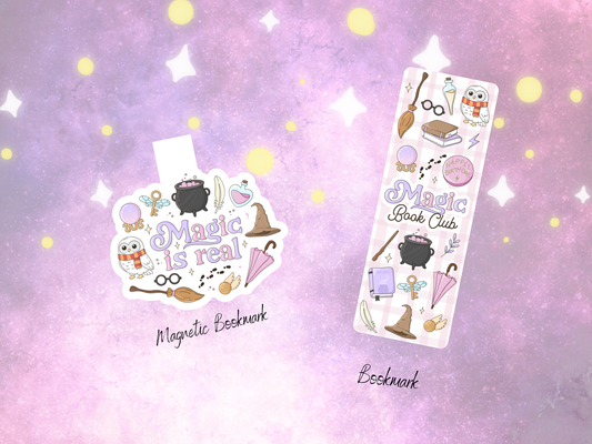 The Magic Collection 'Magic is real' Bookmark