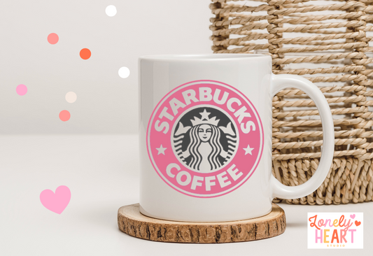 Starbies Pink or Blue Design Mug