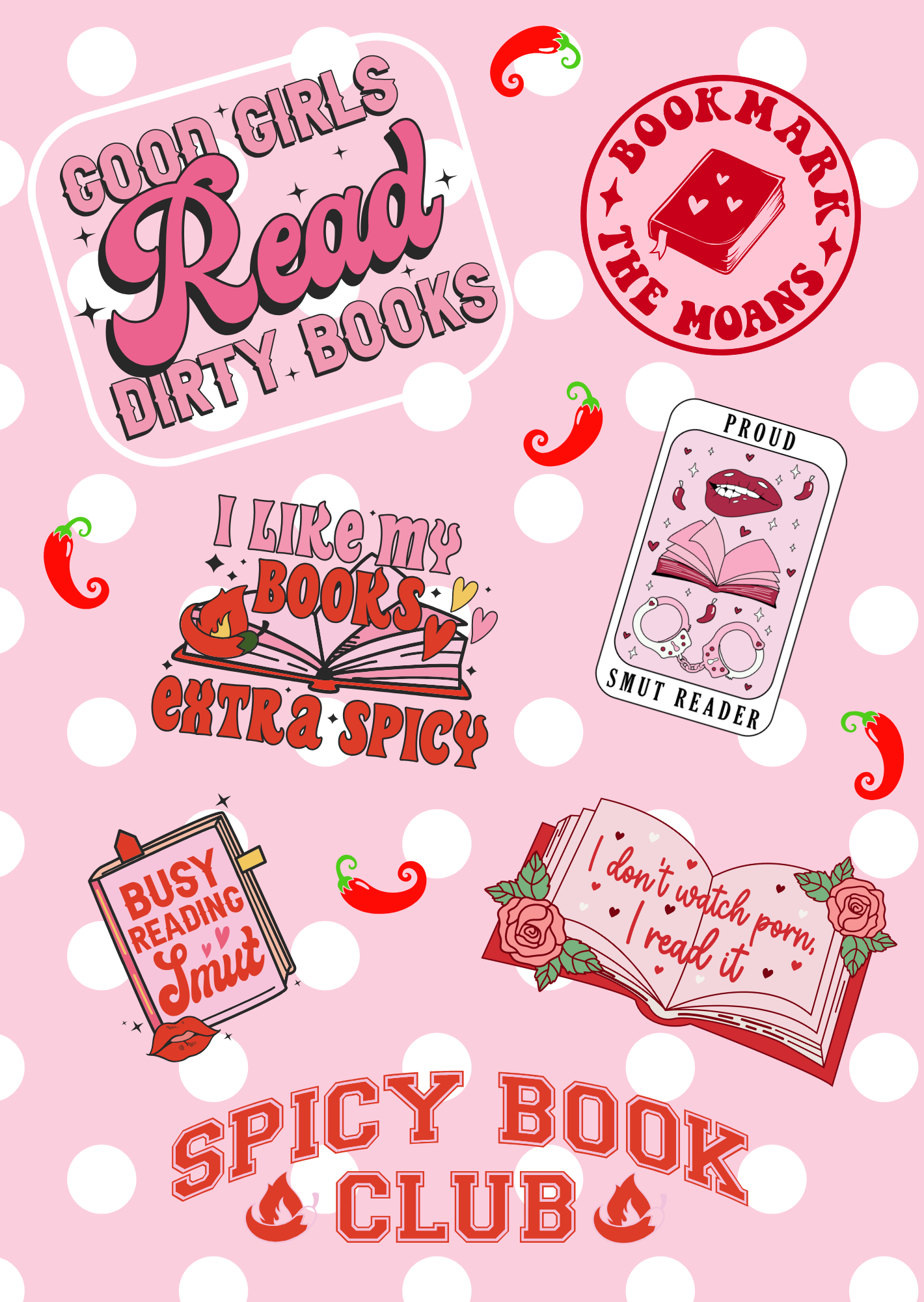 Spicy Book Reader Kindle insert