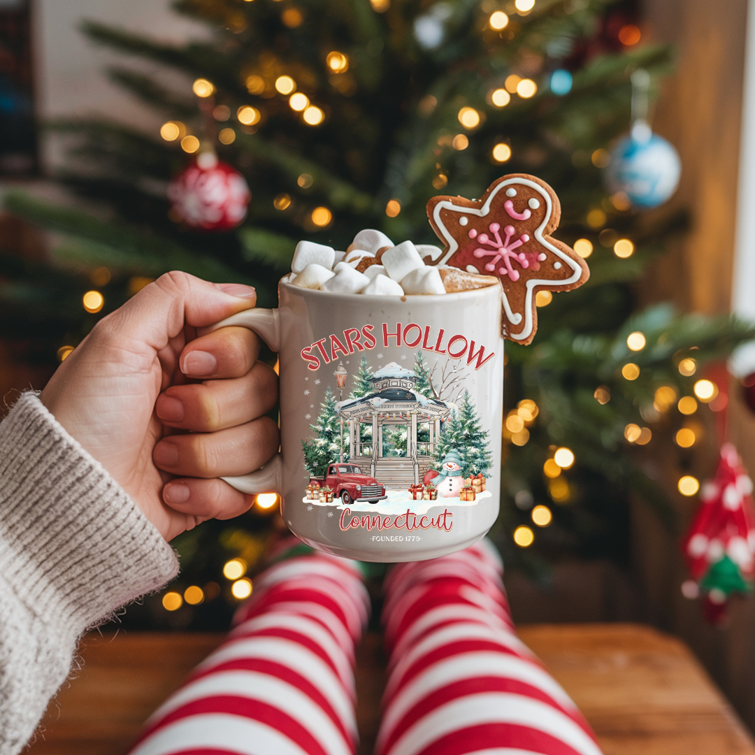 Stars Hollow 11oz Christmas Mug – Gilmore Girls inspired