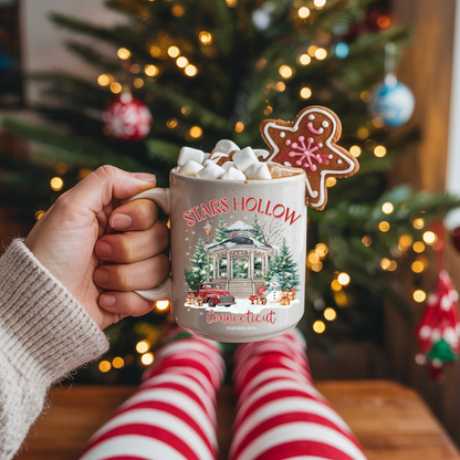 Stars Hollow 11oz Christmas Mug – Gilmore Girls inspired