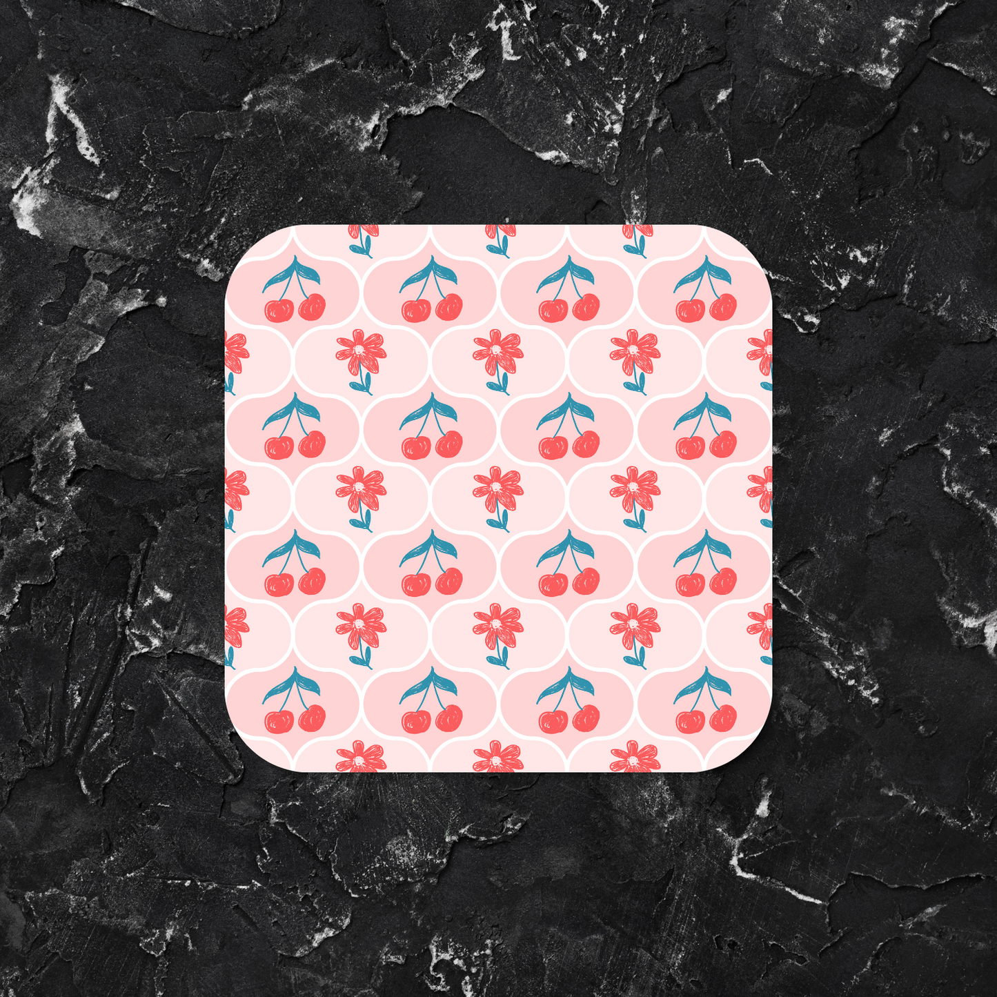 ✨ Cute Drink Coasters – Round & Square | Multiple Designs Available