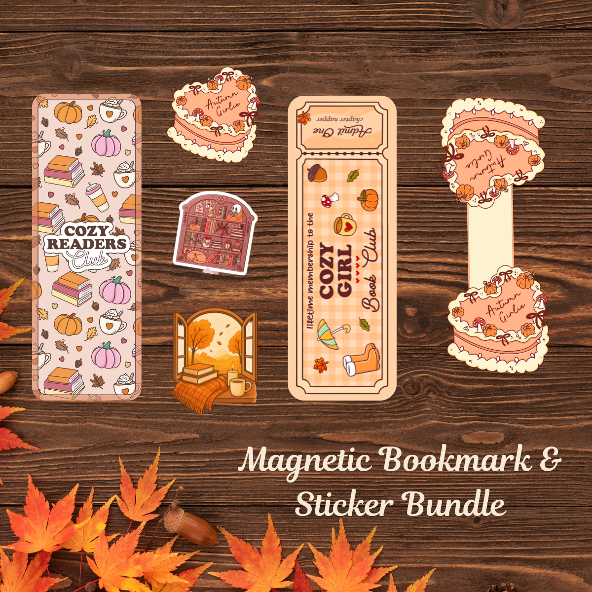 Cozy Collection Bundles - Tote, mugs, Bookmarks and Stickers