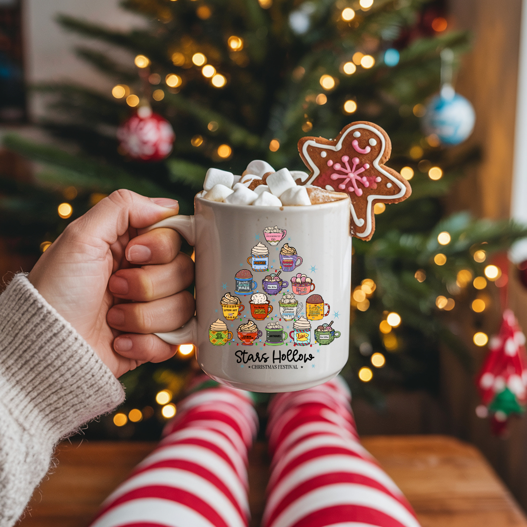 Stars Hollow 11oz Christmas Mug – Gilmore Girls inspired