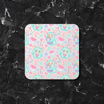 ✨ Cute Drink Coasters – Round & Square | Multiple Designs Available