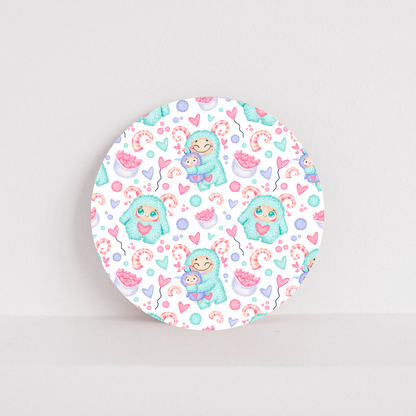 ✨ Cute Drink Coasters – Round & Square | Multiple Designs Available