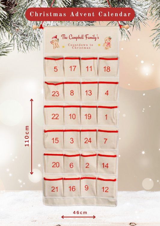 Personalised Sublimation Christmas Advent Calendars 🎄