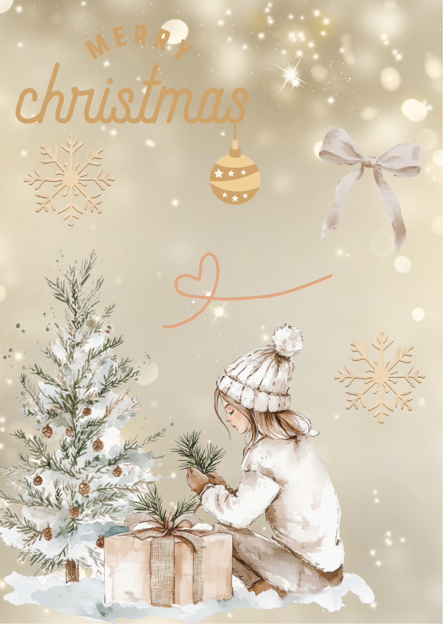 Christmas Kindle/E-Reader Inserts