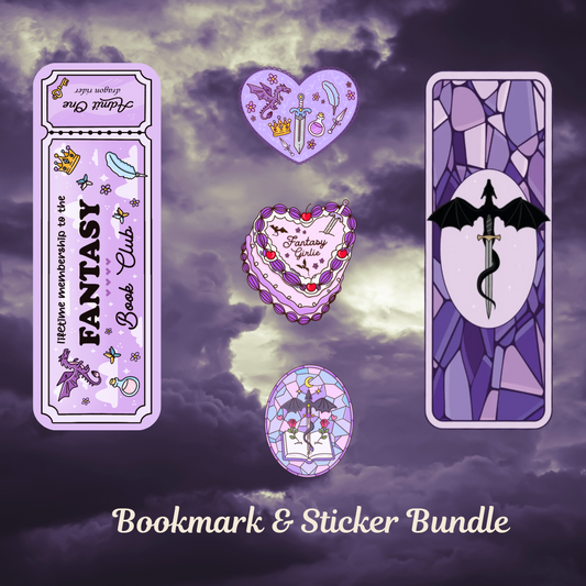 Fantasy Collection Bundles - Tote, mugs, Bookmarks and Stickers