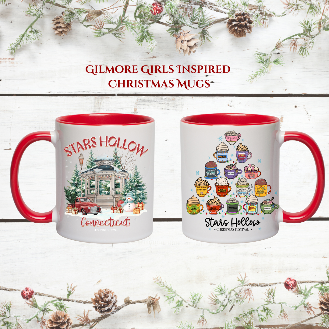 Stars Hollow 11oz Christmas Mug – Gilmore Girls inspired