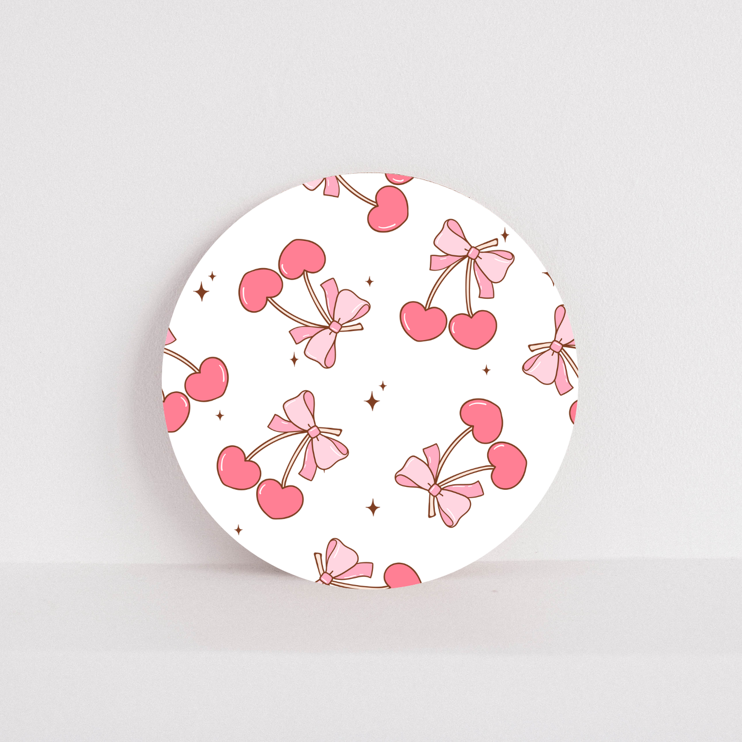 ✨ Cute Drink Coasters – Round & Square | Multiple Designs Available