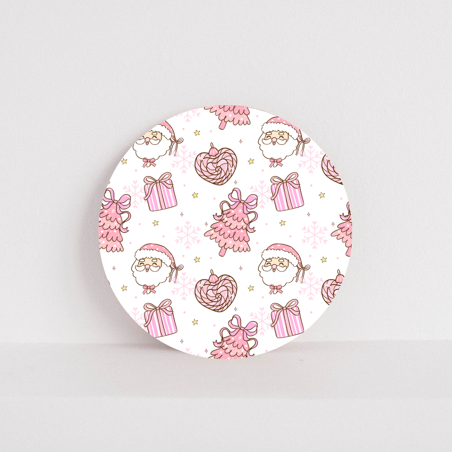 ✨ Cute Drink Coasters – Round & Square | Multiple Designs Available