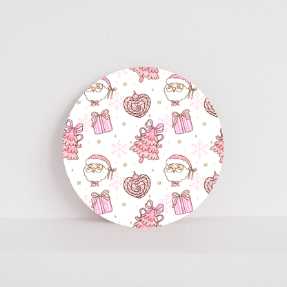✨ Cute Drink Coasters – Round & Square | Multiple Designs Available