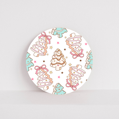 ✨ Cute Drink Coasters – Round & Square | Multiple Designs Available