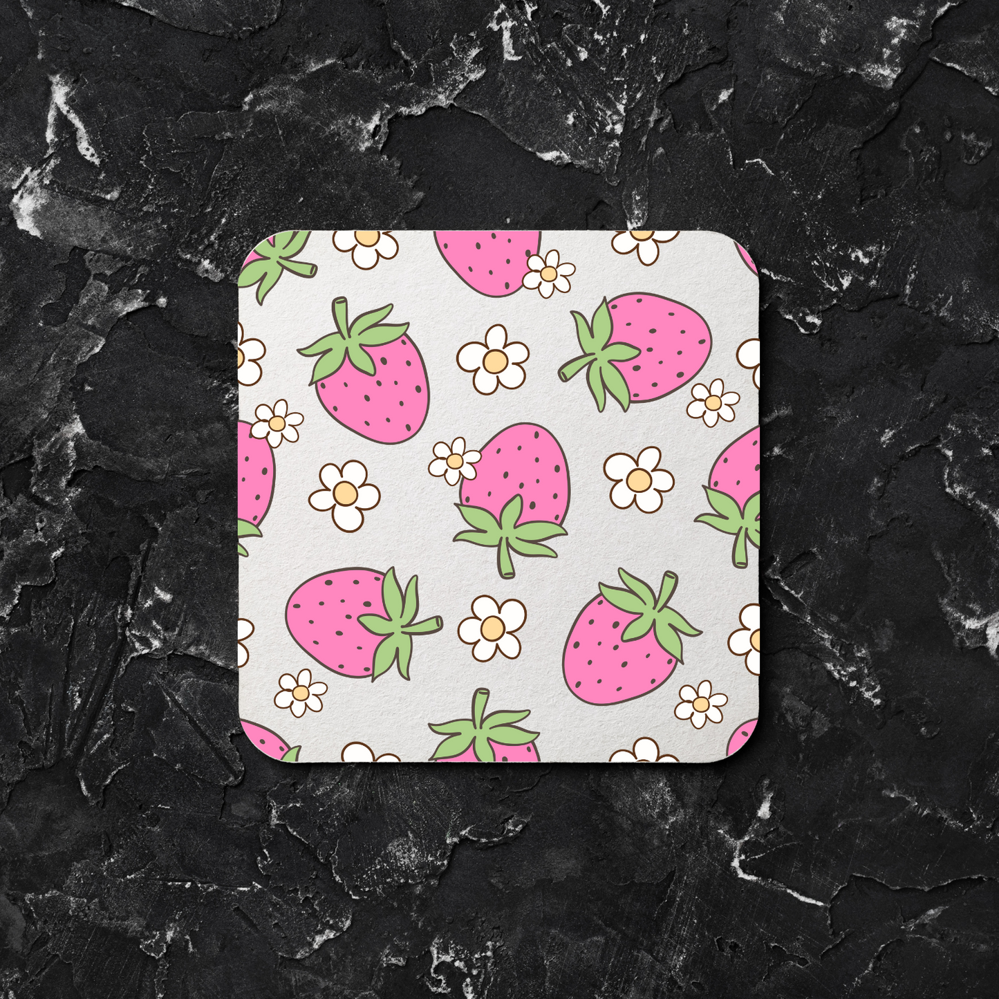 ✨ Cute Drink Coasters – Round & Square | Multiple Designs Available
