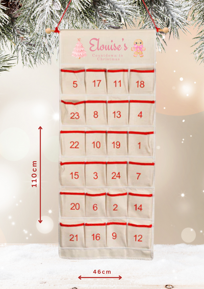 Personalised Sublimation Christmas Advent Calendars 🎄