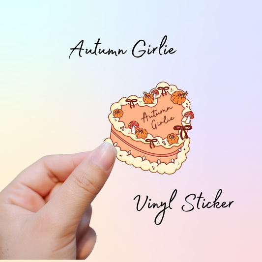 🎂 Birthday Cream Cake Girlie Vinyl Stickers – Fantasy, Romance, Horror, Smut & Seasonal Themes