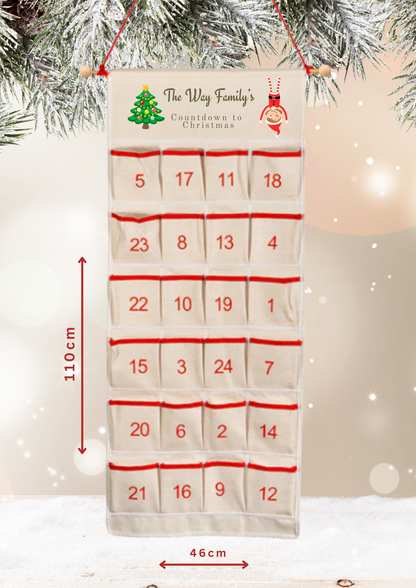 Personalised Sublimation Christmas Advent Calendars 🎄