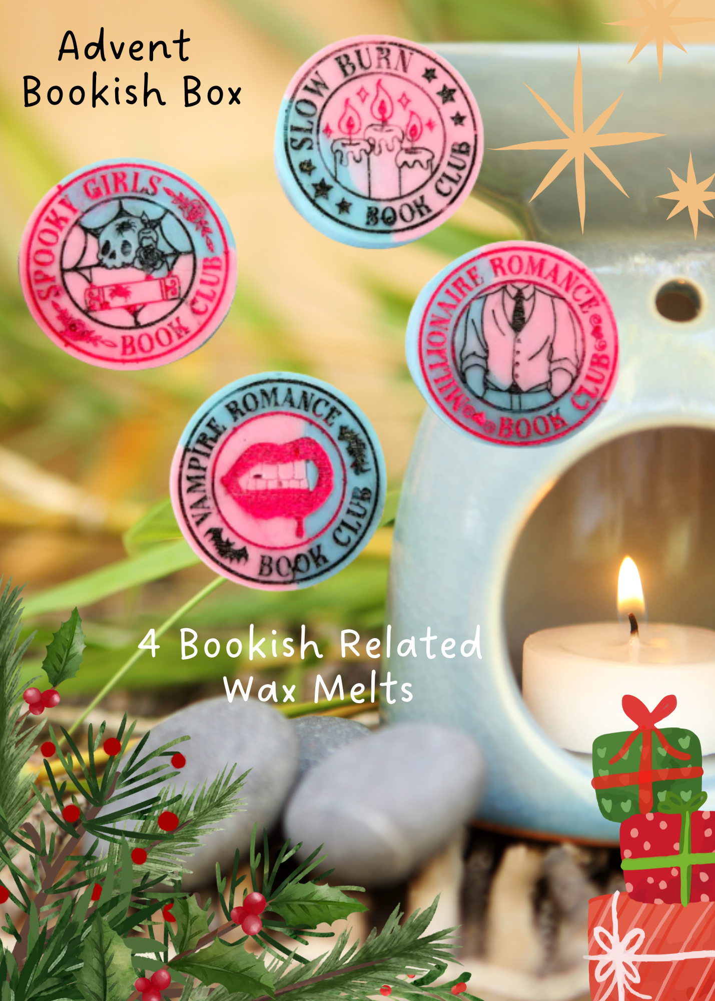 ✨ Limited Edition Bookish Advent Box – 12 Day Countdown (Only 25 Available!) ✨