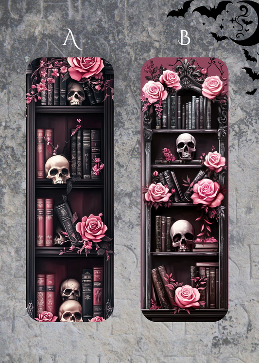 Gothic Bookmarks – 4 Darkly Romantic Designs (2 x 6") Matte Finish