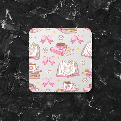 ✨ Cute Drink Coasters – Round & Square | Multiple Designs Available