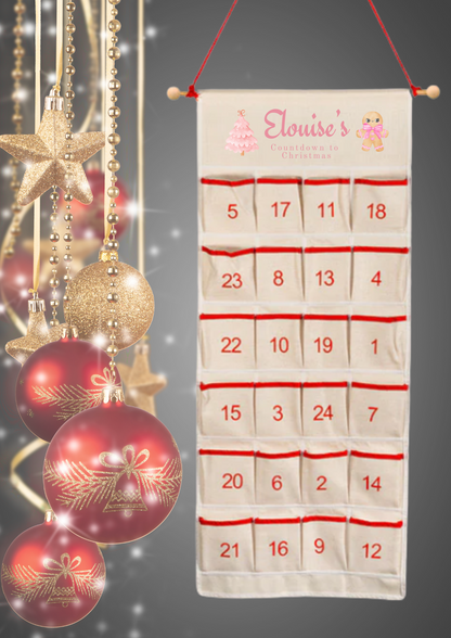 Personalised Sublimation Christmas Advent Calendars 🎄