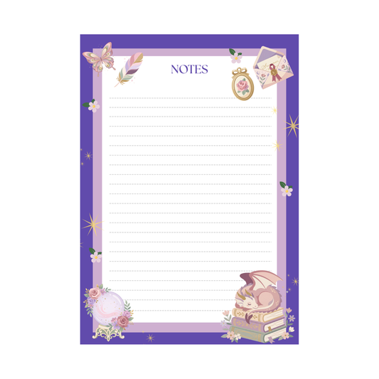 Fantasy Dragon Notepad