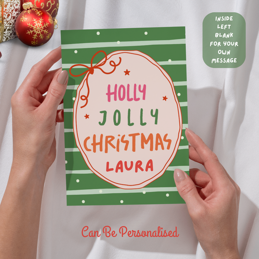 Personalised Christmas Cards: 8 Quirky, Bold Festive Designs to choose from