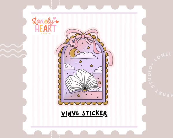 Romantasy Holographic Vinyl Sticker