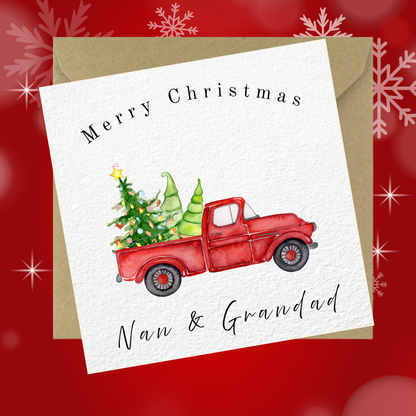 Personalised Christmas Card | Cute Christmas Card | Funny Custom Holiday Card for Friends, Kids, Him or Her