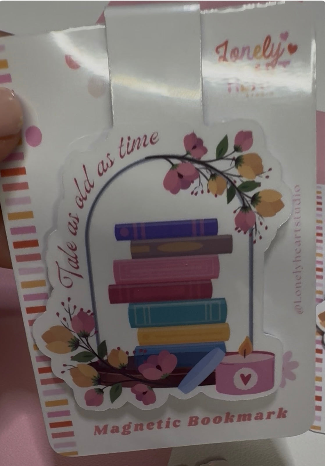 Tale as old as time - Magnetic bookmark