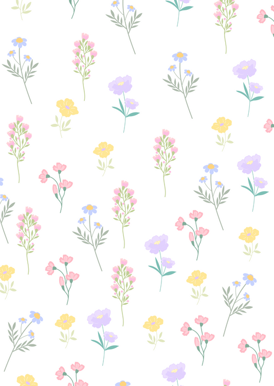 Delicate flowers Kindle Insert