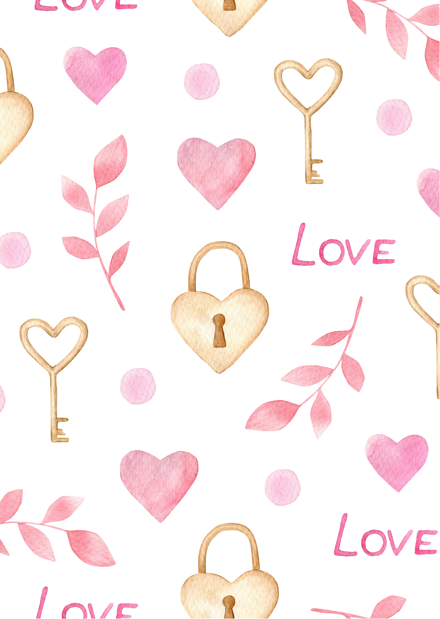 Lock and key heart Kindle Insert