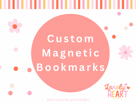 Custom Magnetic Bookmark - Design your own
