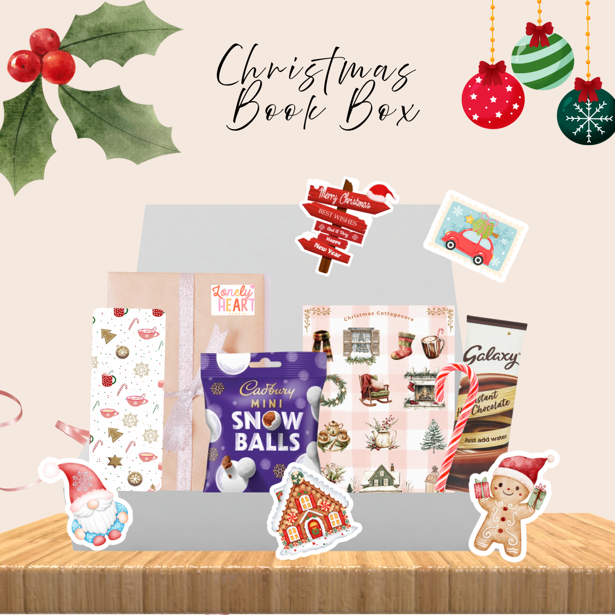Christmas Festive Book Box 🎄
