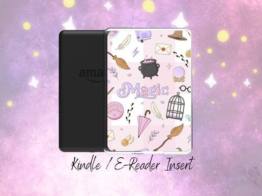 The Magic Collection 'Magic' Sparkly Kindle / E-Reader Insert