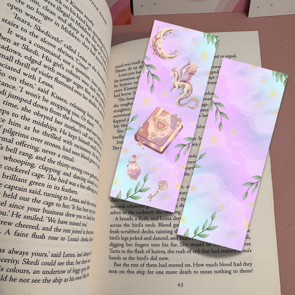 Pastel fantasy Bookmark