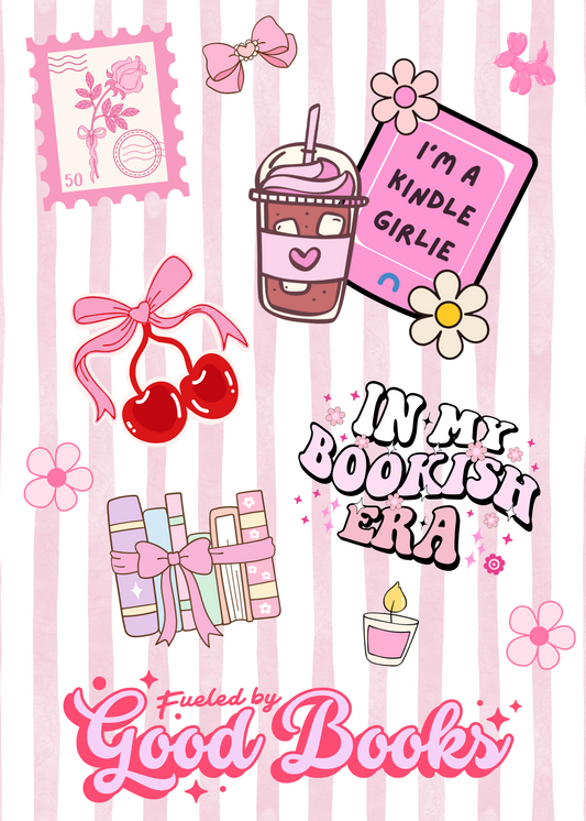 Kindle Girlie Pink Kindle insert