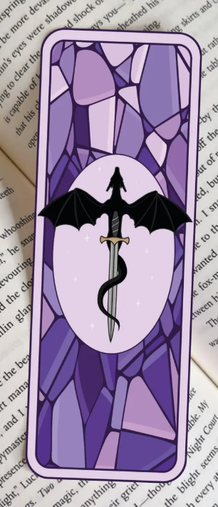 Fantasy Dragon Bookmark 👑✨
